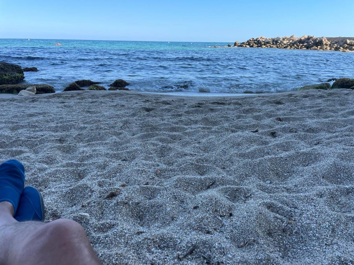 Stunning Sea View, Albufereta, Alicante Bagian luar foto